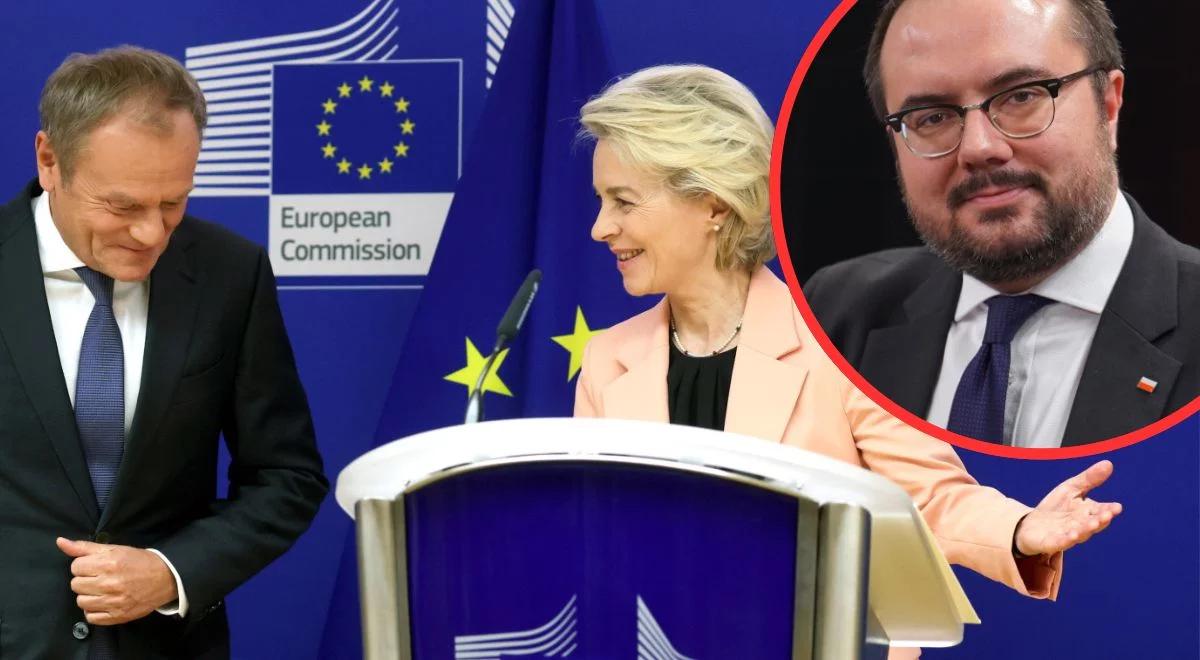 "Ma ponoć dostać w nagrodę stanowisko w UE". Wiceszef MSZ o posadzie dla Tuska w UE za akceptację zmian traktatowych