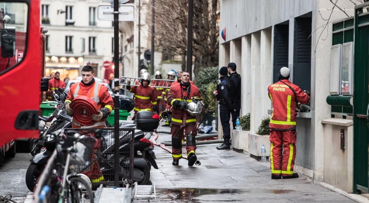 Paryż: 10 ofiar śmiertelnych najbardziej tragicznego pożaru od lat