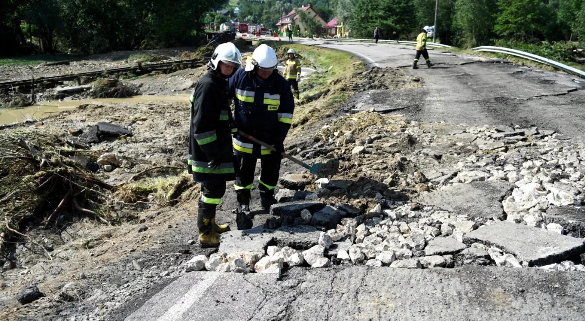 Najwięcej interwencji na Podkarpaciu i Dolnym Śląsku. Straż o działaniach związanych z pogodą