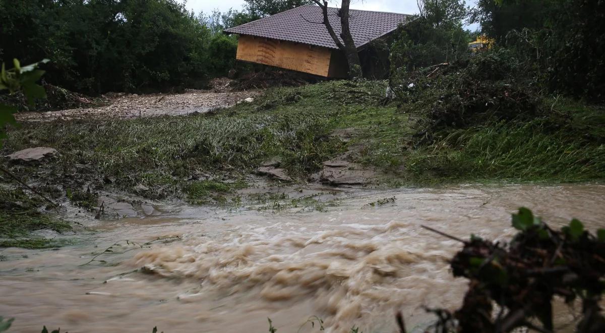 Krym pod wodą. Zalane domy, drogi i sieci energetyczne