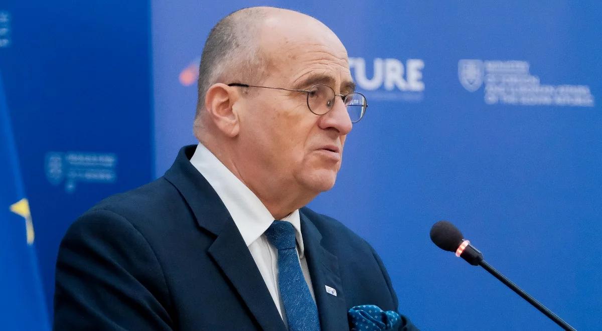 "Obrona powietrzna Ukrainy priorytetem". Szef polskiego MSZ po rozmowach z Blinkenem
