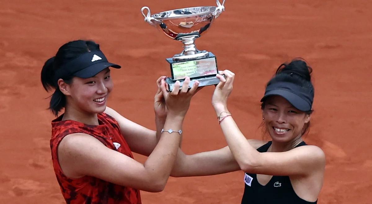 Roland Garros: Su-Wei Hsieh i Xinyu Wang najlepszymi deblistkami turnieju 