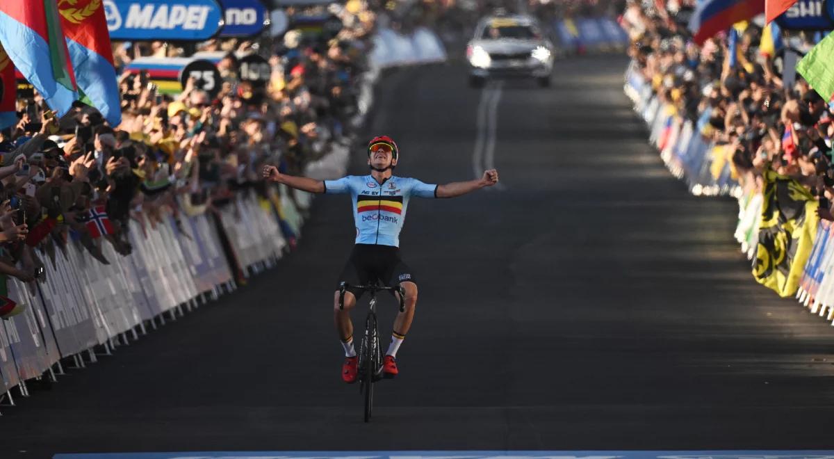 Remco Evenepoel kolarskim mistrzem świata ze startu wspólnego