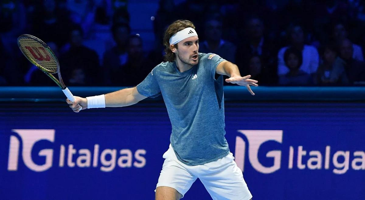 ATP Finals: Tsitsipas tłumaczy się po kreczu. "Zrobiłem co mogłem"