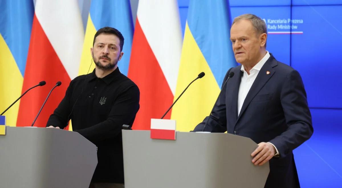 Tusk rozmawiał z Zełenskim. "Przesłanie jest jasne"