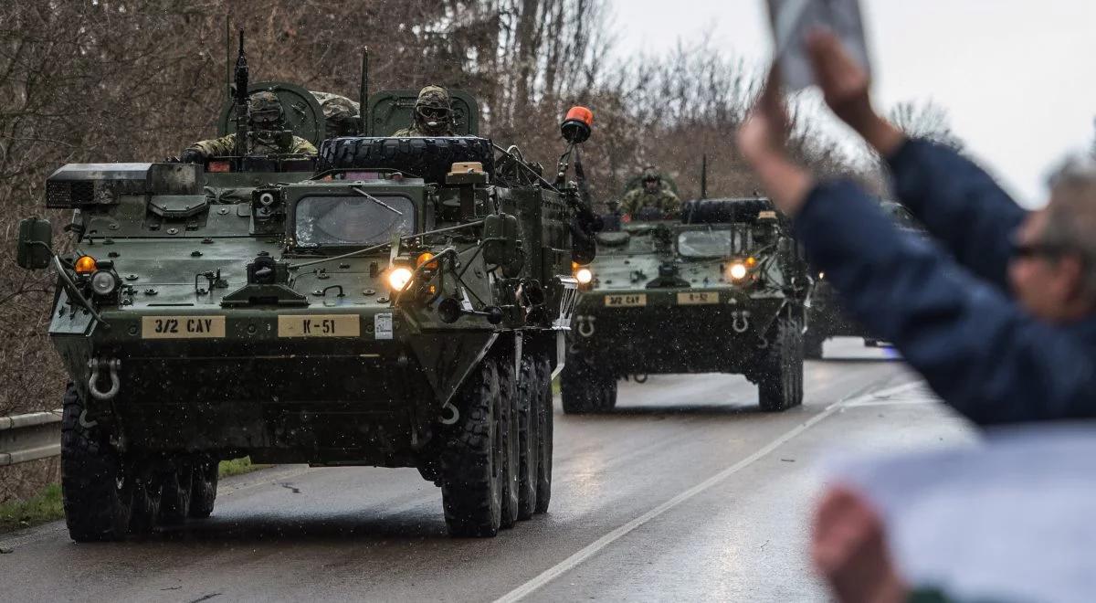 Amerykańskie wojska wjechały do Pragi