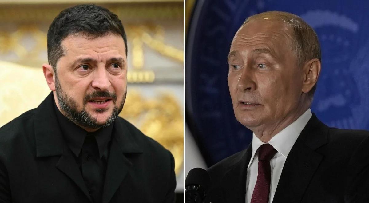 Zełenski chce rozmów z Rosją. "Jestem gotów na spotkanie w każdym formacie"