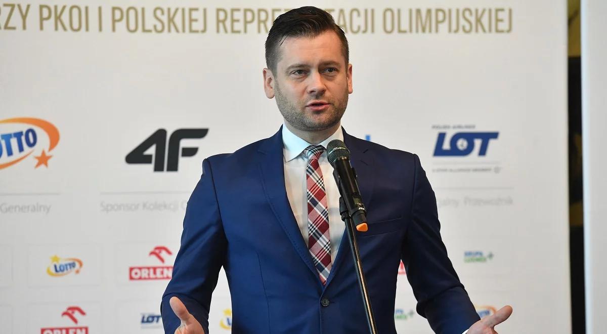 Minister sportu bez kompromisów wobec Rosjan. "Dla zbrodniarzy nie ma miejsca"