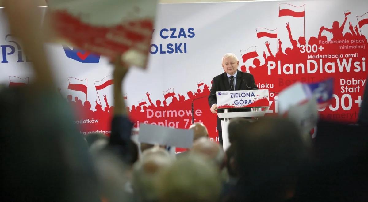 Prezes PiS: nasza polityka społeczna wyciągnęła ludzi z wykluczenia