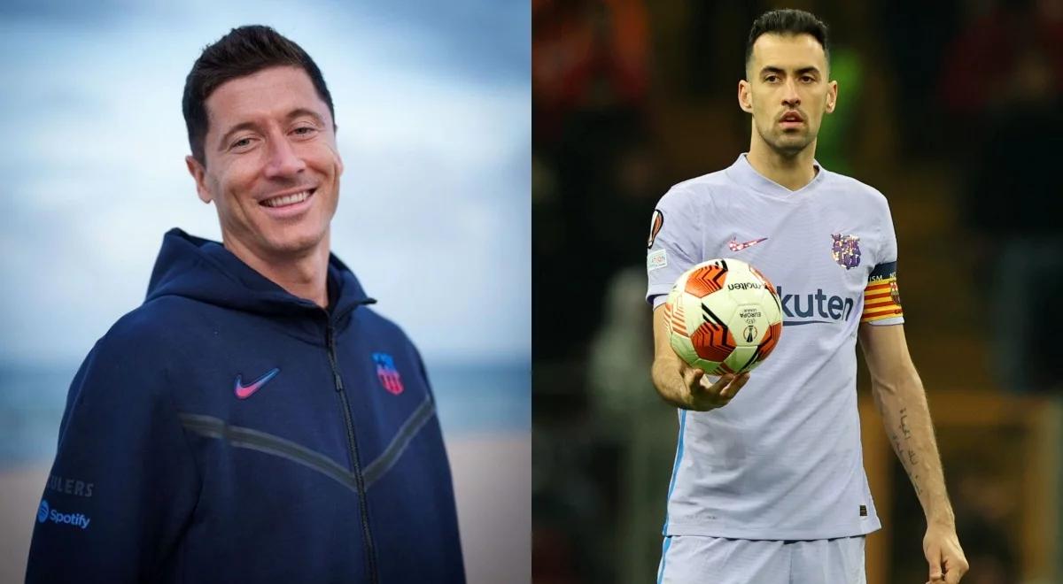 Robert Lewandowski w FC Barcelona. "Lewy" nauczy się stylu "Barcy"? Sergio Busquets: pomożemy mu