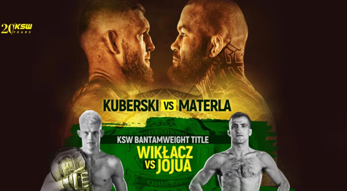 KSW 92. Wikłacz - Jojua o pas, Materla znów w grze, pożegnanie "Irokeza" [KARTA WALK]