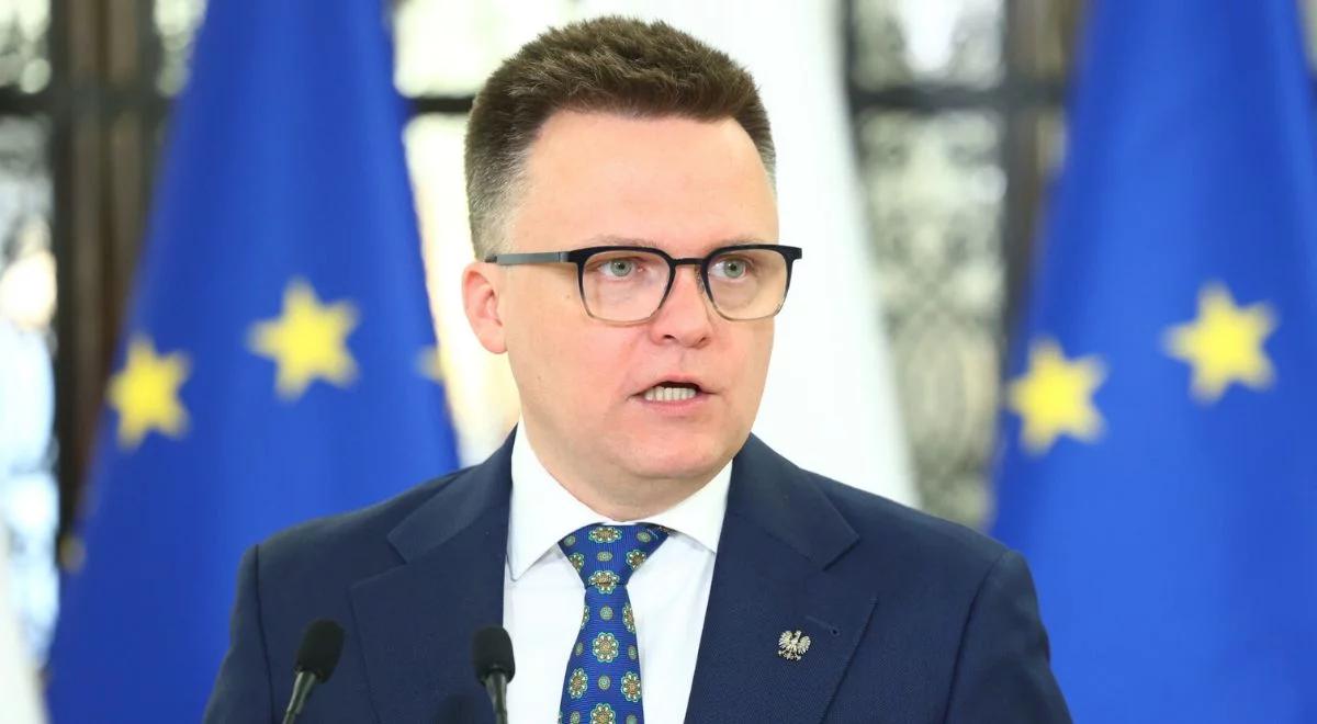 Hołownia: zwołam Zgromadzenie Narodowe i odbiorę przysięgę od Nawrockiego