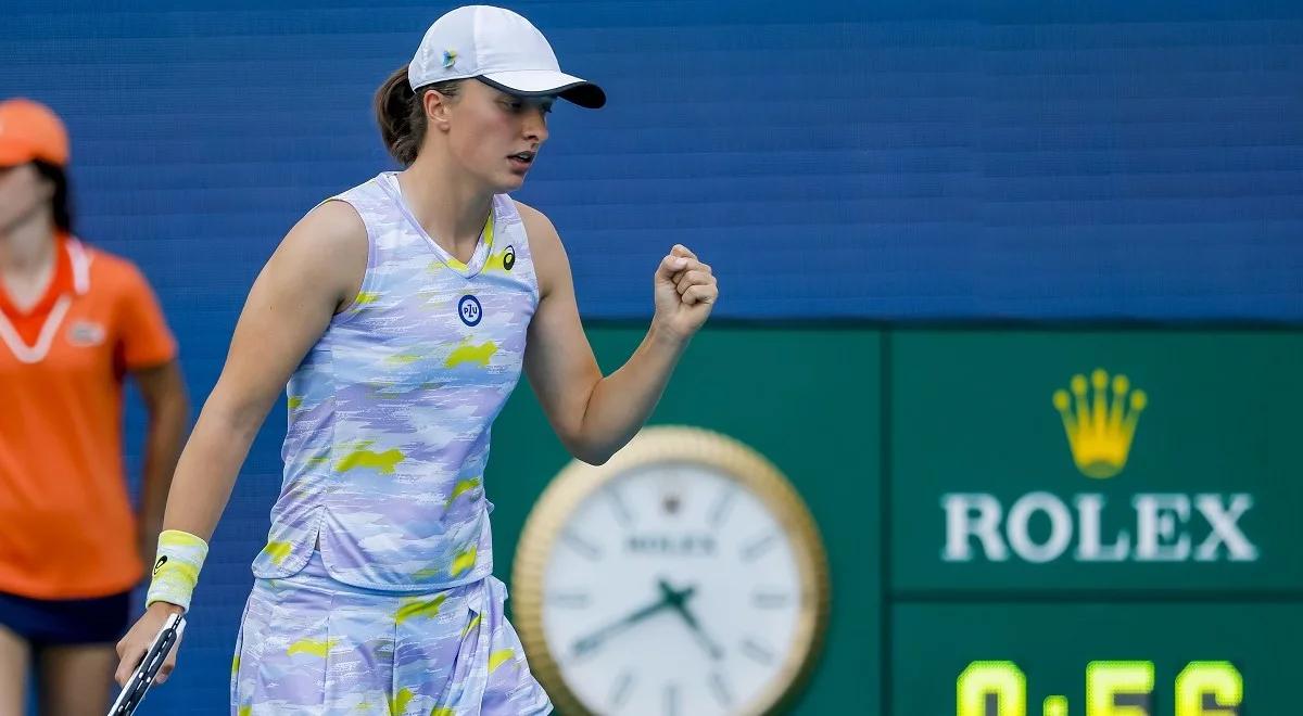 WTA Miami: Iga Świątek zagra w półfinale. O której mecz Polki?