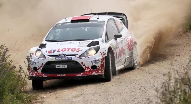 Rajd Polski: Kubica urwał koło, koniec marzeń o dobrym wyniku
