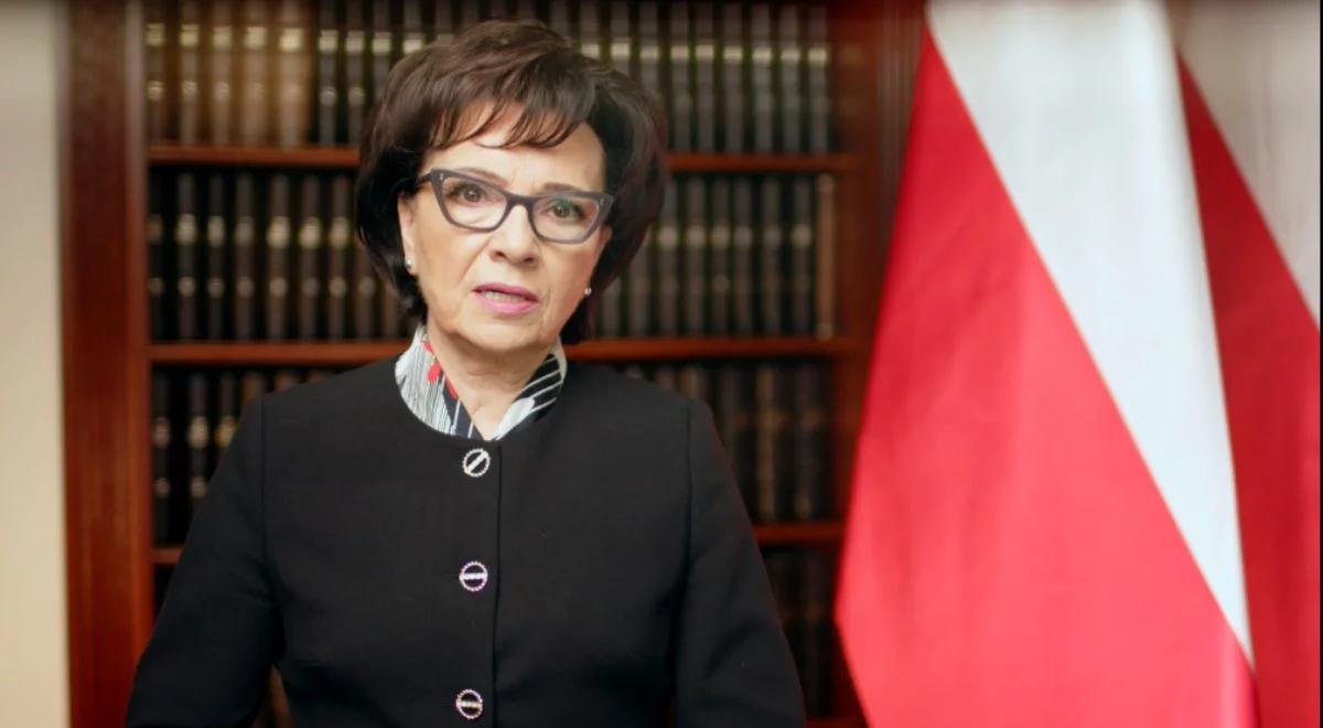 Marszałek Sejmu Elżbieta Witek: św. Jan Paweł II był dla Polaków światłem wolności