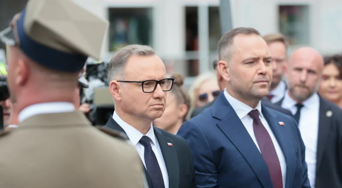 Andrzej Duda i Karol Nawrocki uczcili ofiary Rzezi Woli. "Musimy pamiętać"
