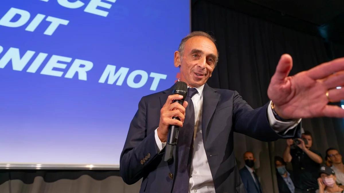 "Czas na ratowanie Francji". Publicysta Eric Zemmour rusza do walki o Pałac Elizejski