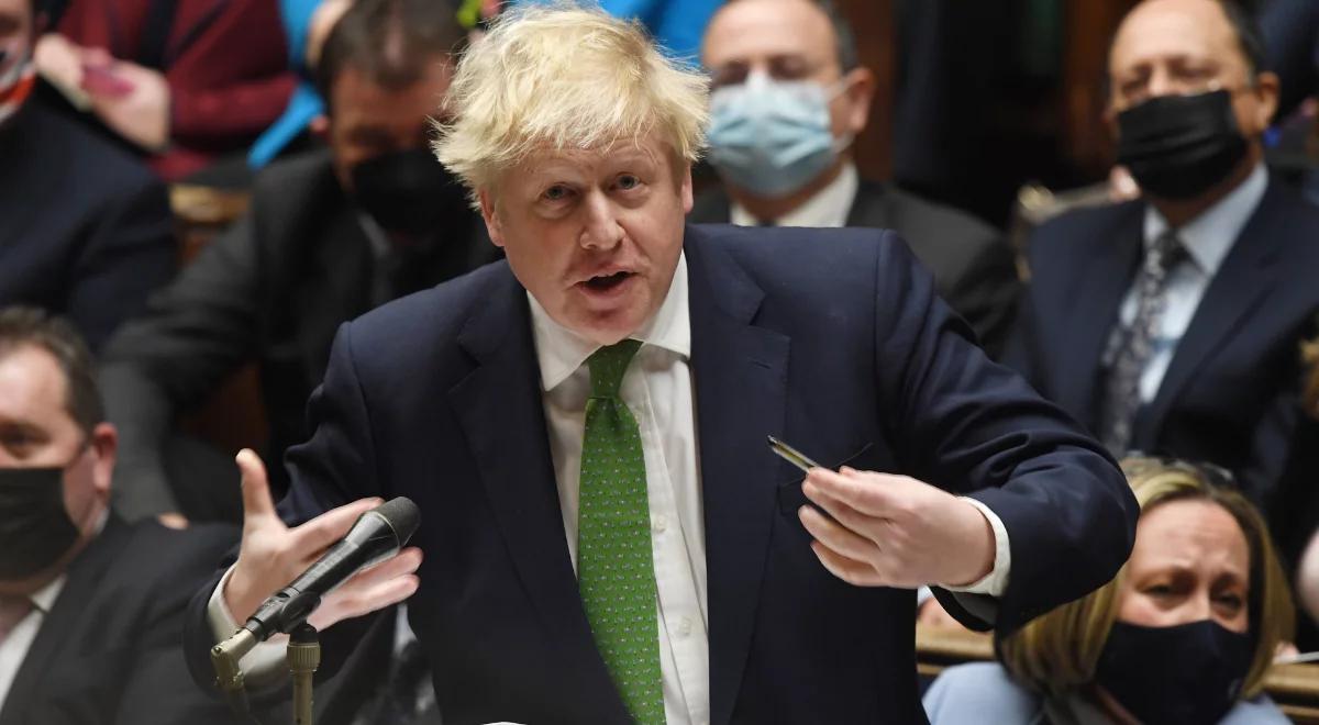 "Sankcje będą bardzo dotkliwe". Boris Johnson potwierdził jednomyślność zachodnich przywódców ws. Rosji