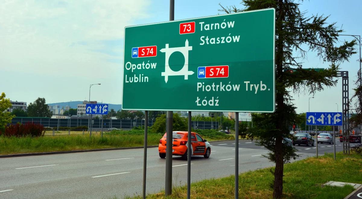 Trasa S74 połączy trzy województwa. Ministerstwo Infrastruktury przedstawia nowe informacje