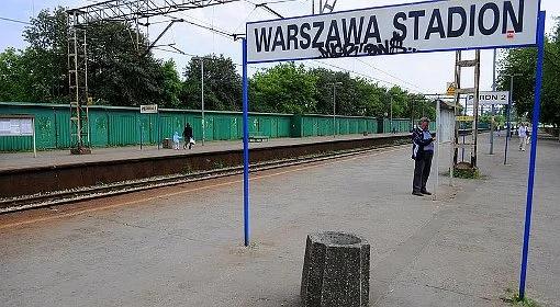 Remont na kolei. Pociągi nie zatrzymują się na dworcu Warszawa Stadion