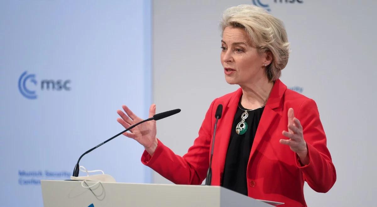 Ursula von der Leyen: działania Rosji mogą zmienić cały porządek międzynarodowy