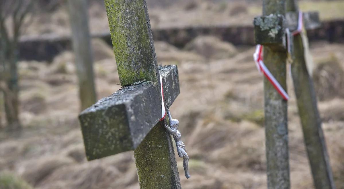 80. rocznica zbrodni w Hucie Pieniackiej. Uczczono pamięć ponad tysiąca polskich ofiar masowej zbrodni