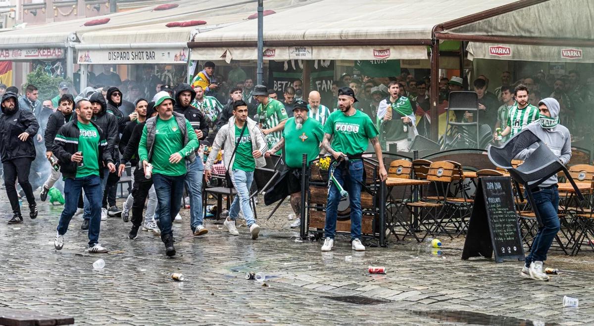 Starcia kibiców przed Betis - Chelsea. Wrocław pod napięciem przed finałem Ligi Konferencji