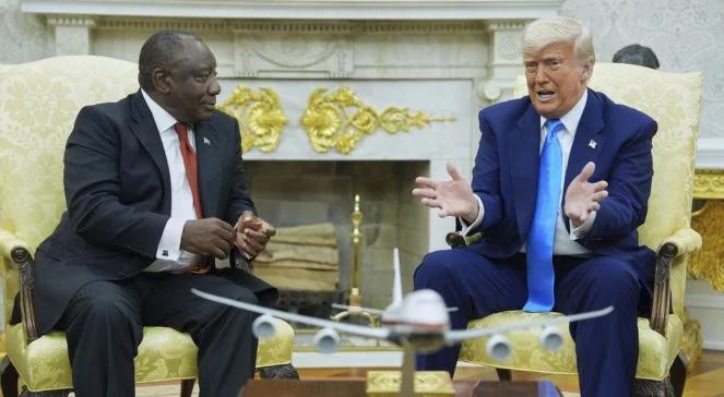Kolejna kłótnia w Białym Domu. Trump starł się z prezydentem RPA