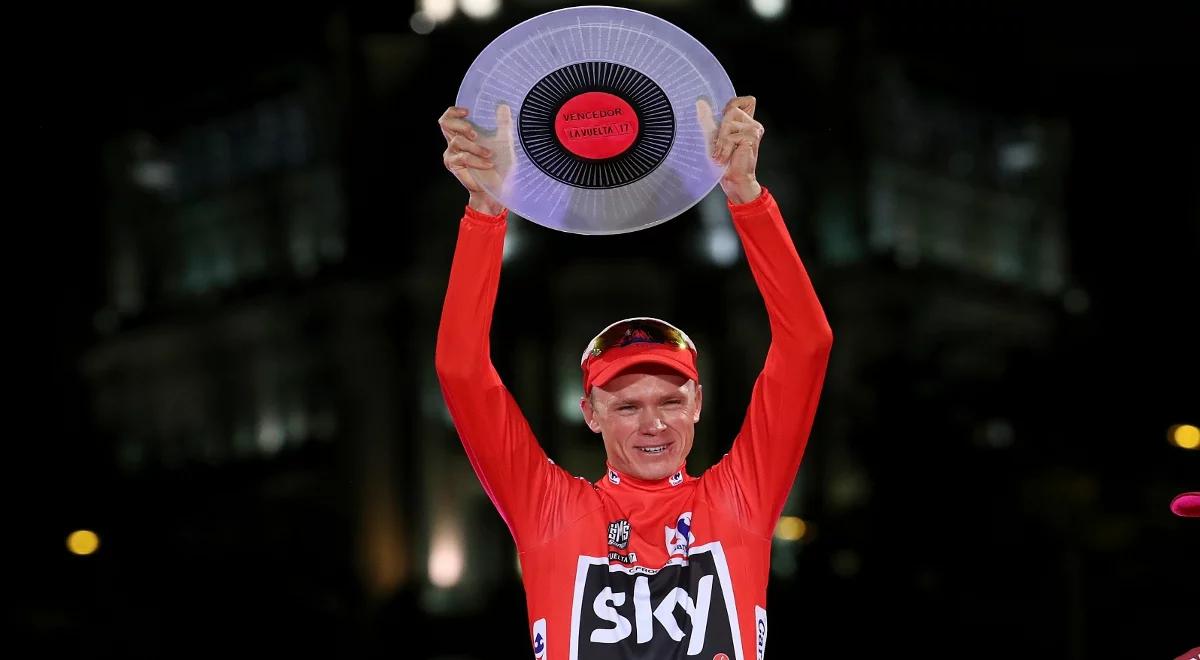 Vuelta Espana 2017: Christopher Froome najlepszych na hiszpańskich drogach. Ostatni etap znów dla Metteo Trentina