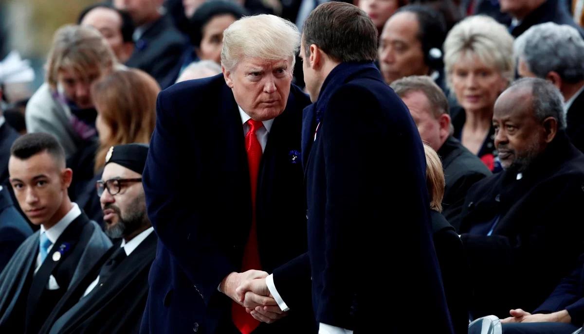  Donald Trump krytykuje Emmanuela Macrona za pomysł utworzenia europejskiej armii