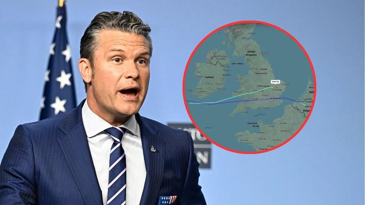 Usterka w samolocie szefa Pentagonu. Awaryjne lądowanie