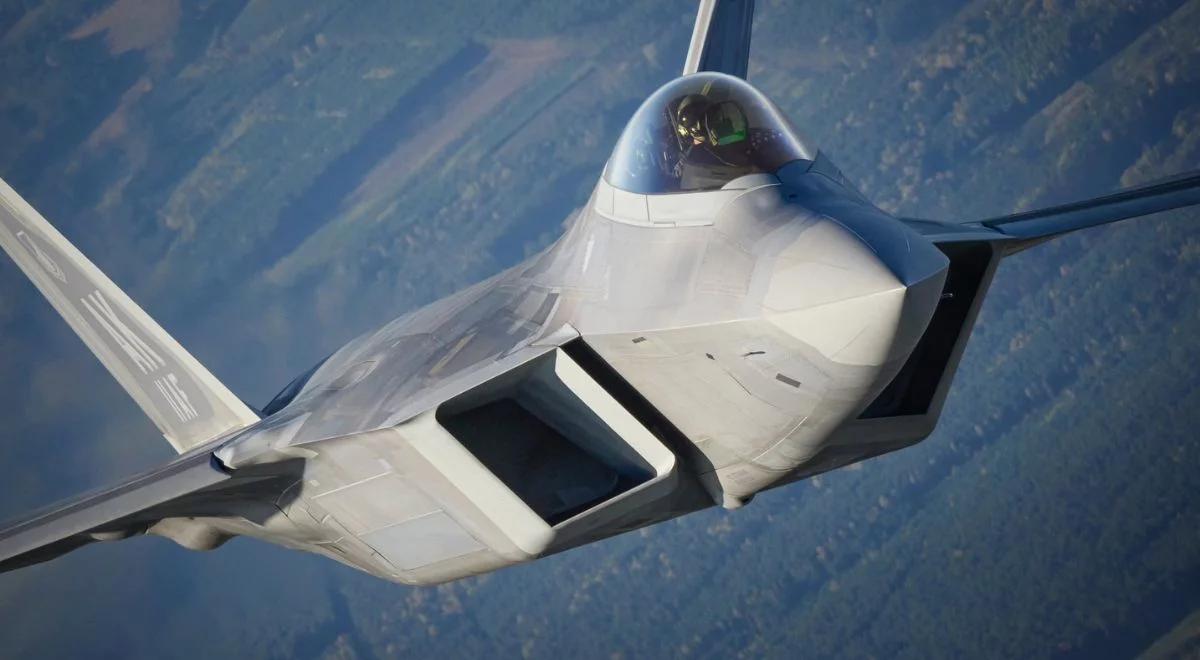 Szef MON o bezpieczeństwie Polski: niebo osłaniają najnowsze myśliwce F-22 Raptor