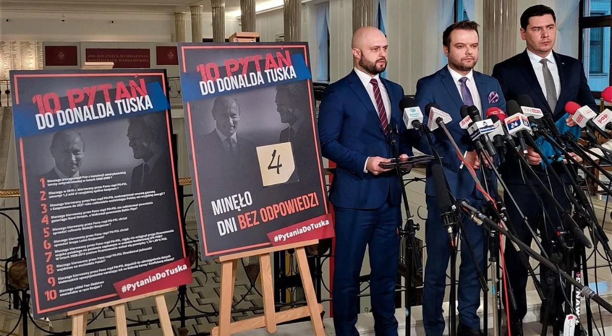 Kalendarz dla Donalda Tuska. PiS postawiło pytania liderowi PO. Odpowiedzi brak