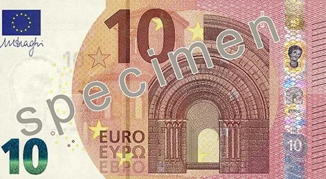 Wchodzą do obiegu zmodernizowane banknoty 10 euro