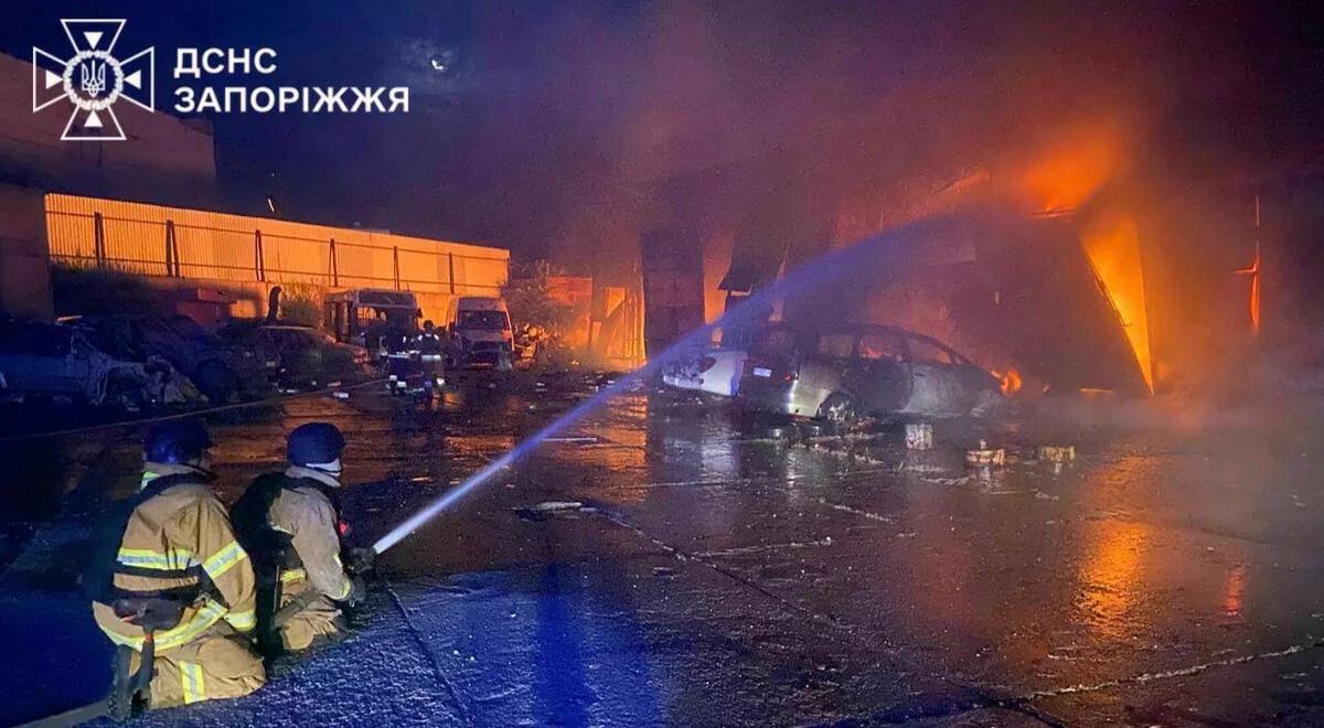 Rosja bombarduje Zaporoże i Sumy. Ukraińskie drony trafiają sanatorium na Krymie