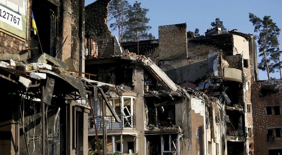 Ponad połowa Irpienia w gruzach. Mer miasta: na odbudowę potrzebny jest miliard euro