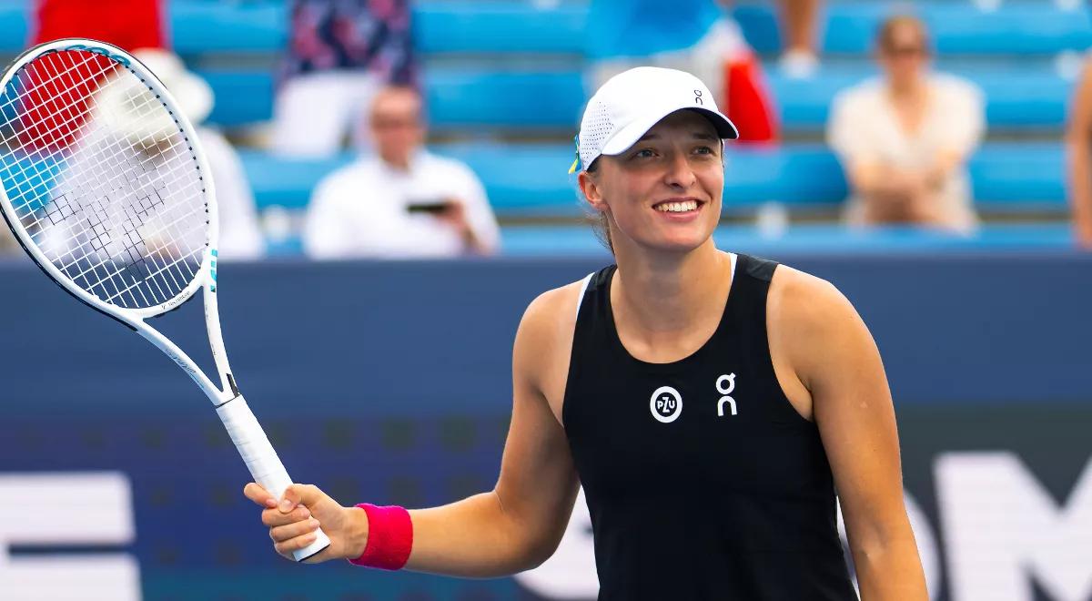 WTA Cincinnati: Iga Świątek - Marketa Vondrousova. Liderka rankingu pokazała klasę, zagra w półfinale!