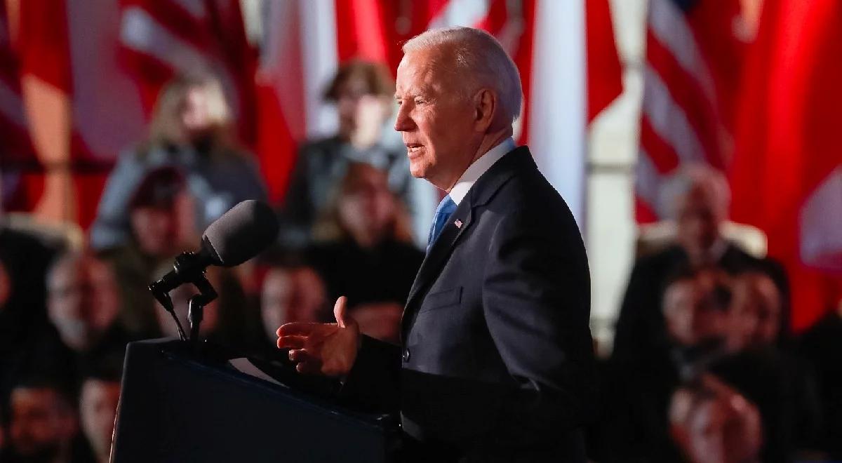 Biden do Polonii: jesteśmy oddani sprawie bezpieczeństwa Polski