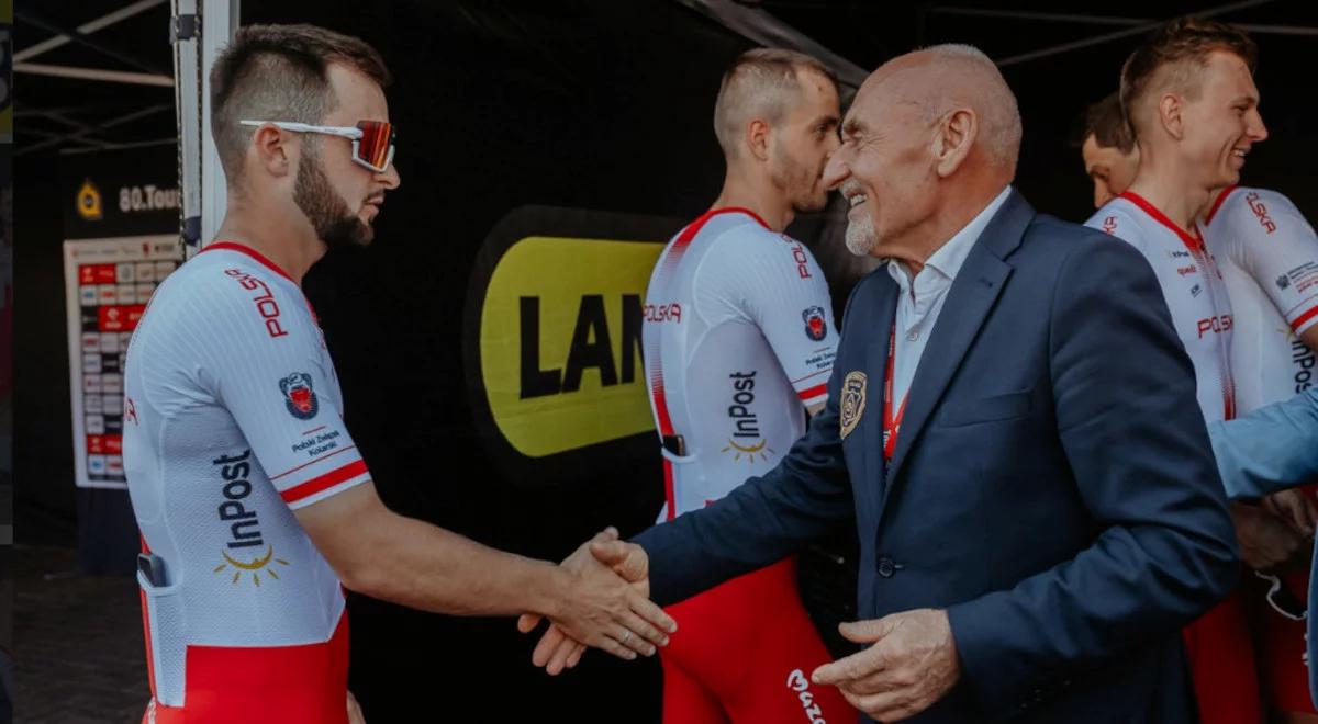 80. Tour de Pologne: Czesław Lang obchodzi swój jubileusz. "Doszliśmy do szczytu"