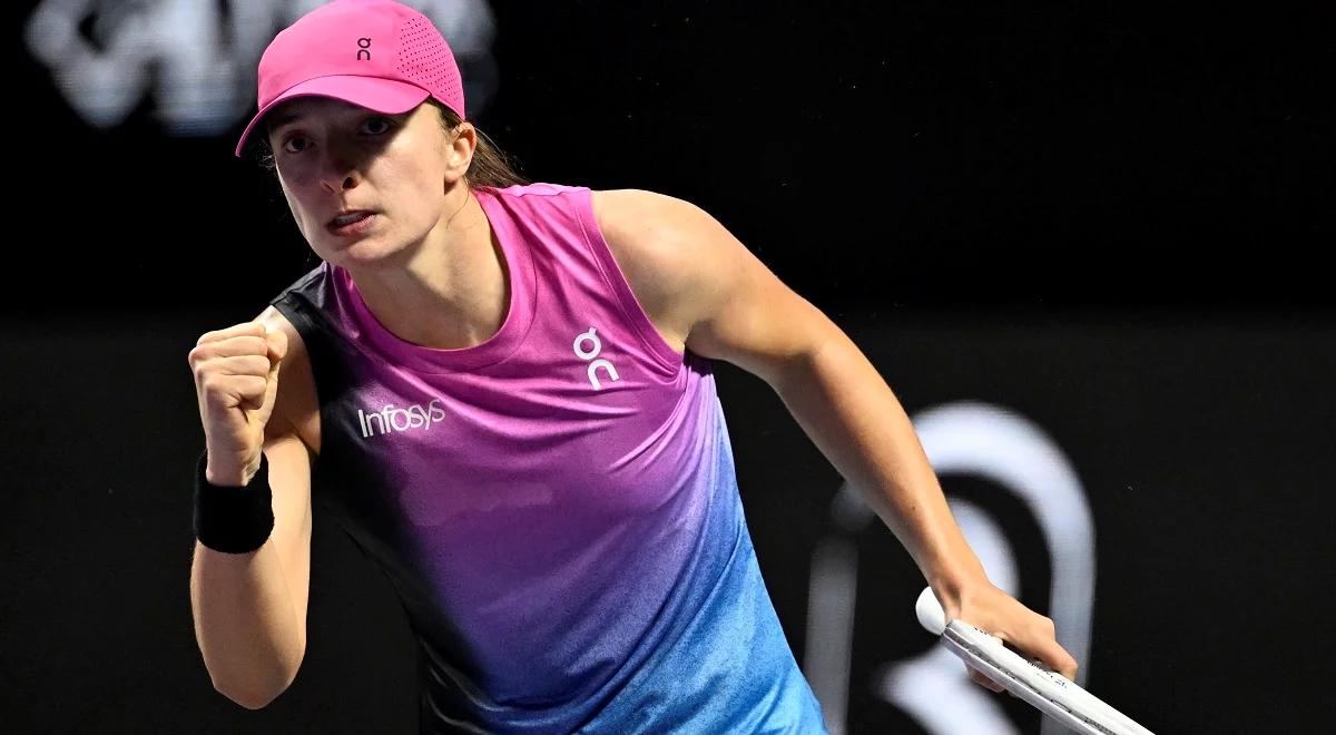 WTA Finals. Iga Świątek "eksploduje" w Rijadzie? "Jest świeża"