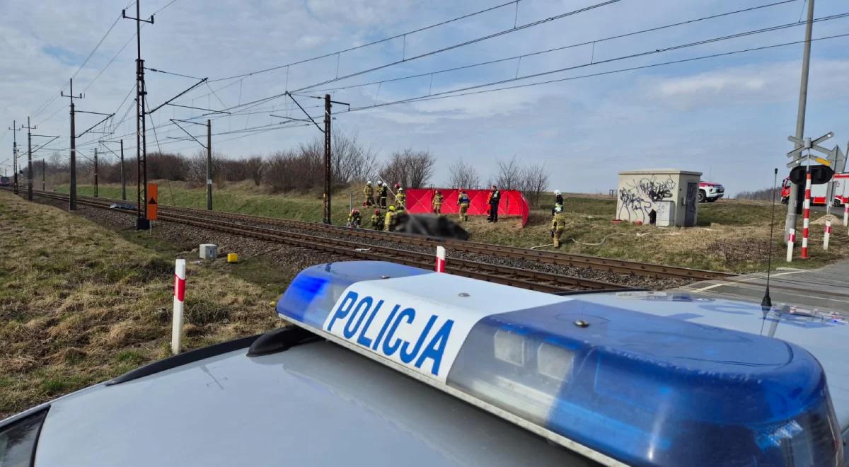 Tragiczny wypadek na torach. Dwie osoby nie żyją