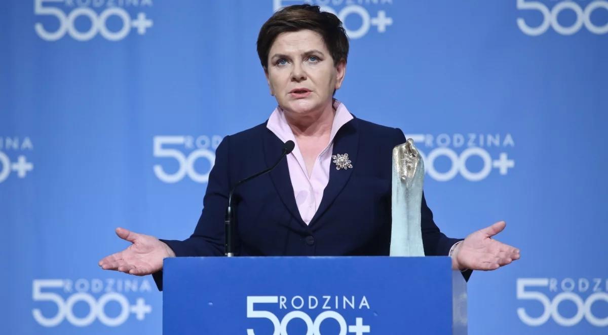 Premier: chciałabym, by w Polsce zapanowała moda na rodzinę