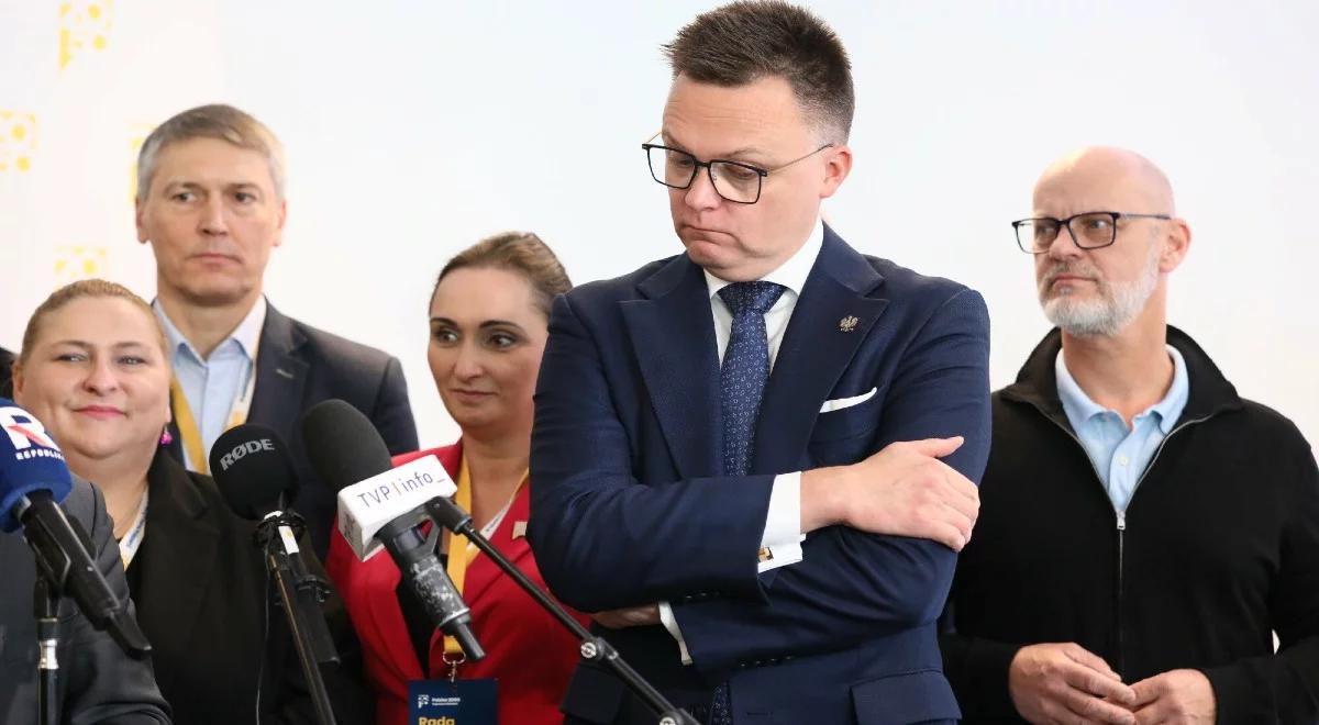 Kryzys Polski 2050. "Elektorat topnieje z miesiąca na miesiąc"