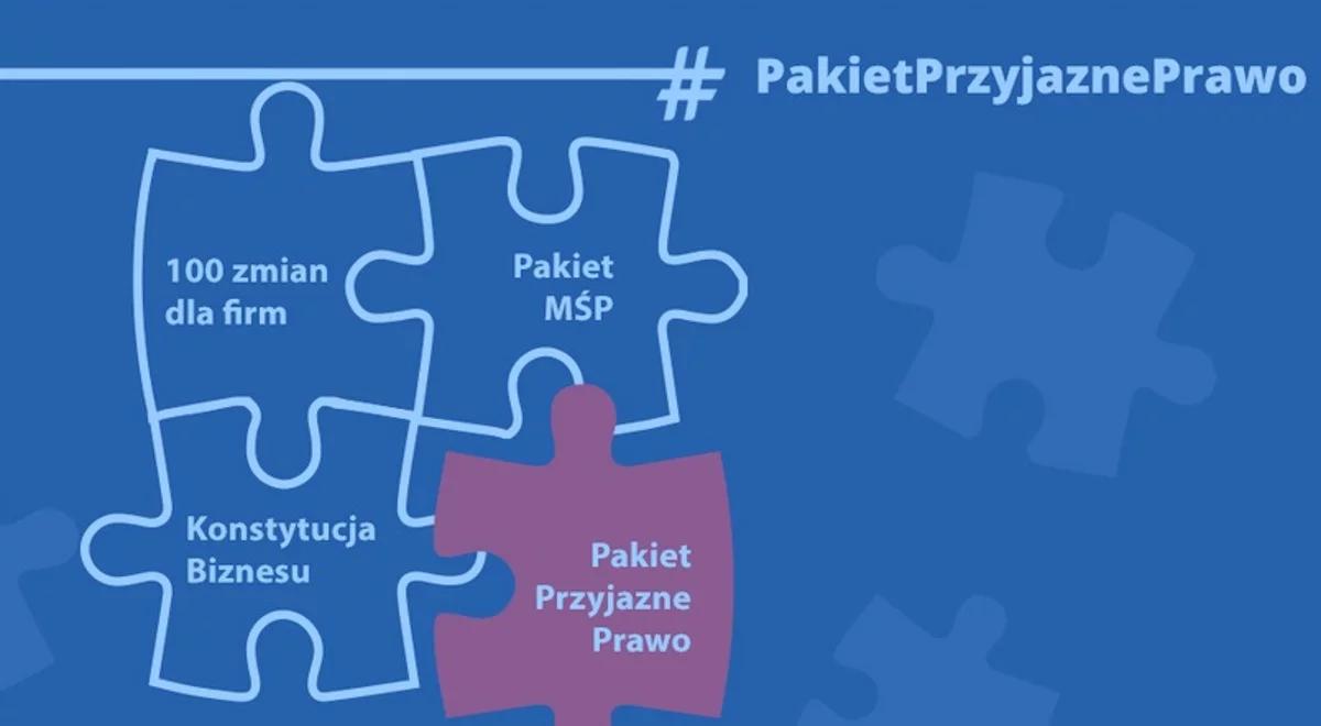 „Przyjazne Prawo” przewiduje 70 zmian ułatwiających działanie małym firmom