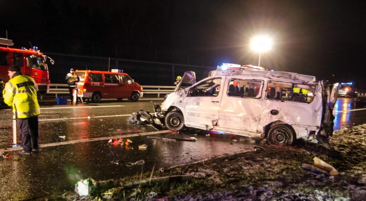 Wypadek busa w Niemczech. Polacy zginęli wracając na święta