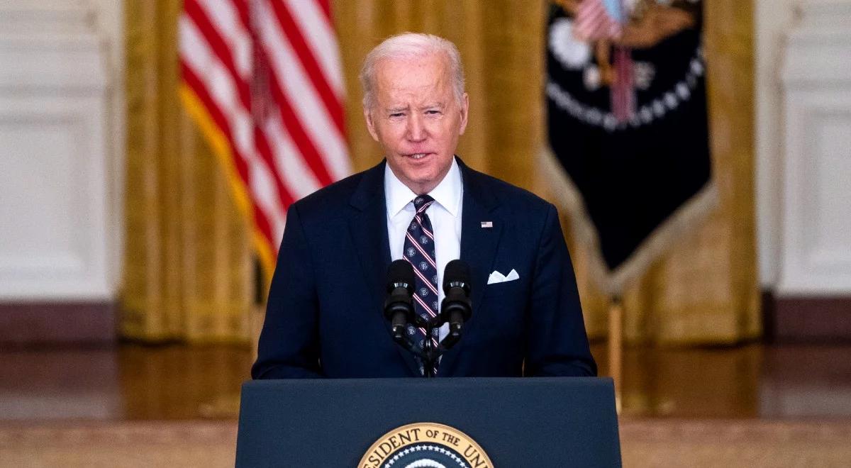 Joe Biden nakłada sankcje. Rosja "odcięta od zachodniego finansowania"