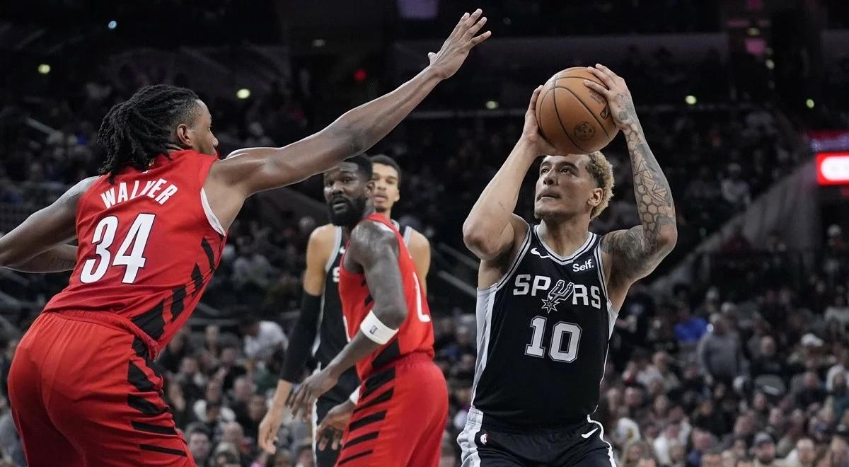 NBA: świetny występ i pierwsze double-double Sochana w sezonie. Wyraźne zwycięstwo Spurs