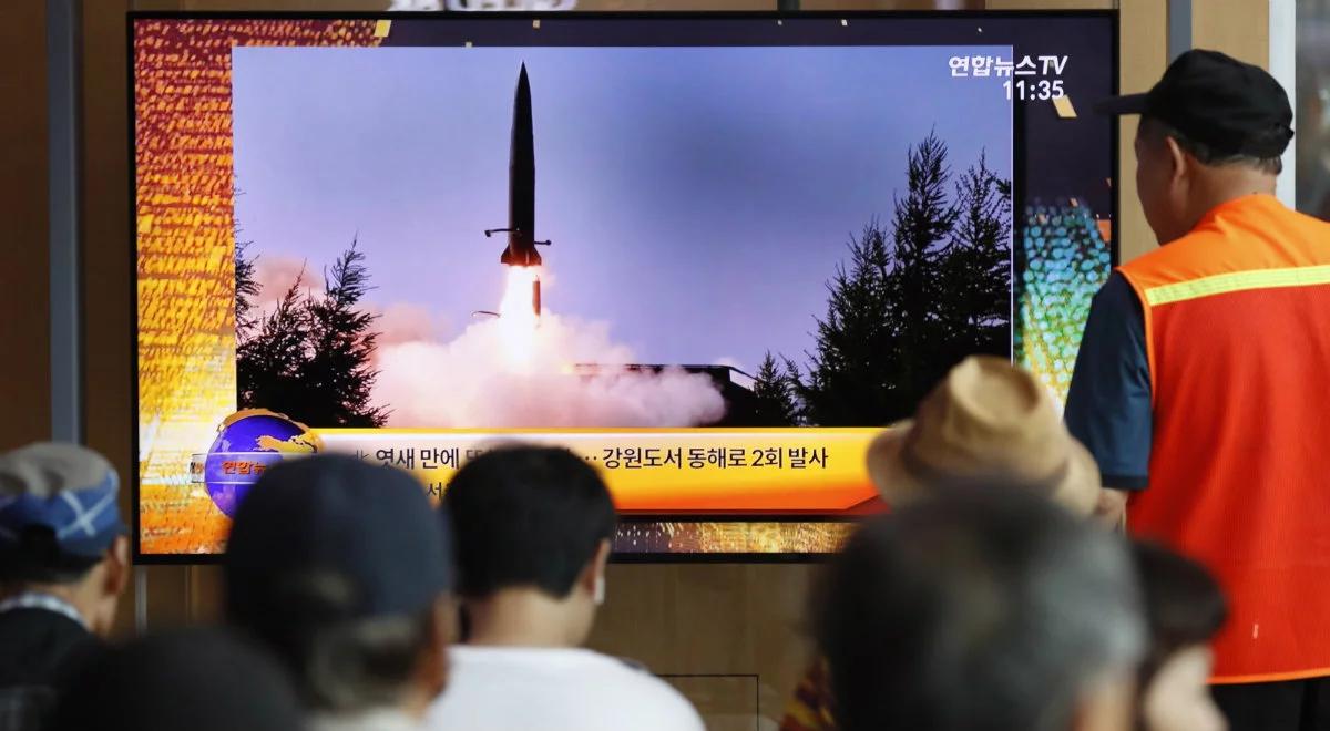 Korea Płn. testuje nową broń. Wystrzeliła kolejne pociski, które spadły do morza