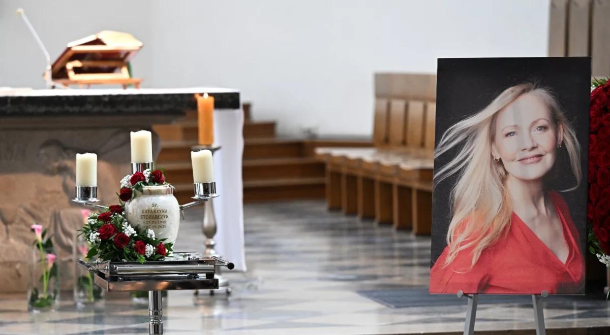 Ostatnie pożegnanie Katarzyny Stoparczyk. "Była dziennikarką spełnioną"