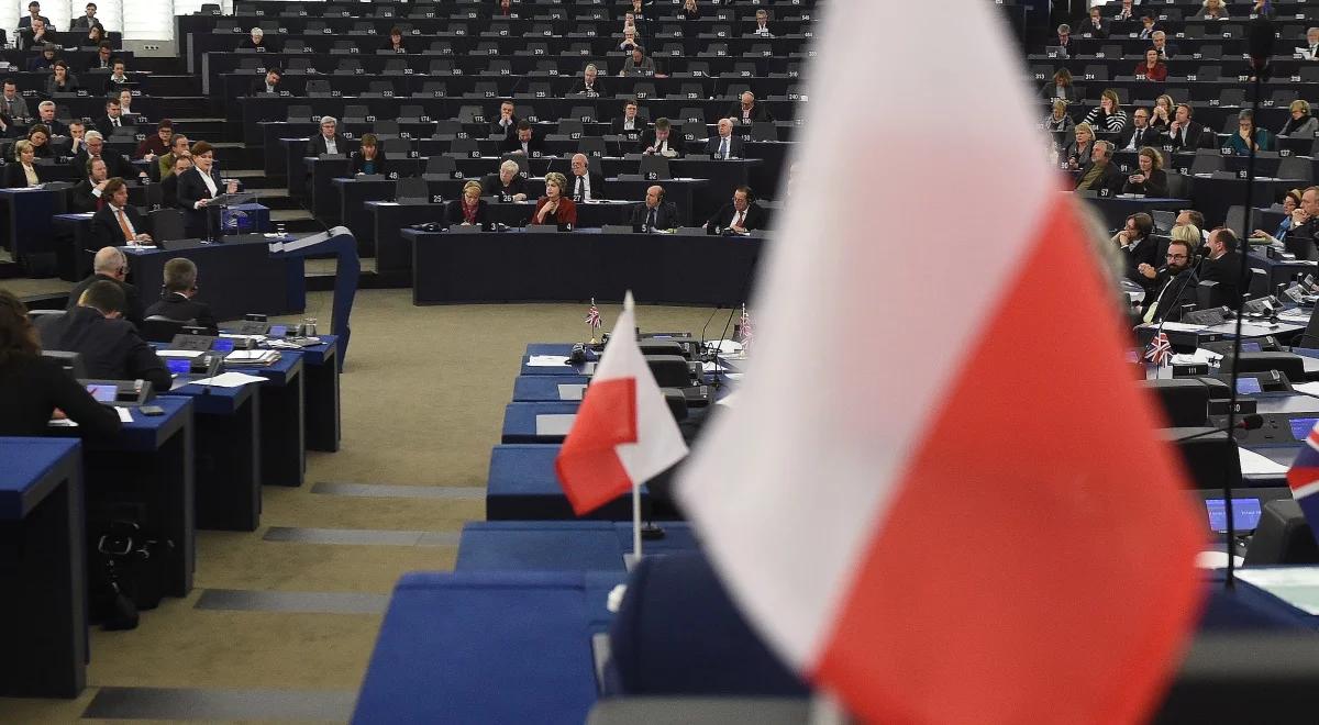 Debata w PE. "Krytyka pod adresem PiS, a nie Polski"
